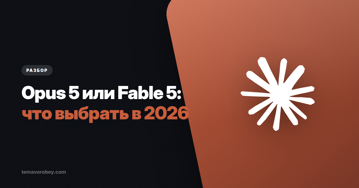 Claude Opus 5 против Fable 5: что выбрать в 2026