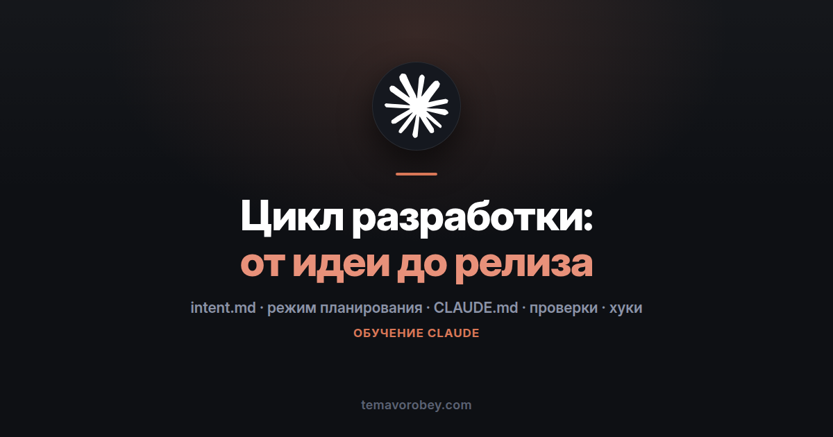 Разработка с Claude Code: как перестроить цикл от идеи до релиза