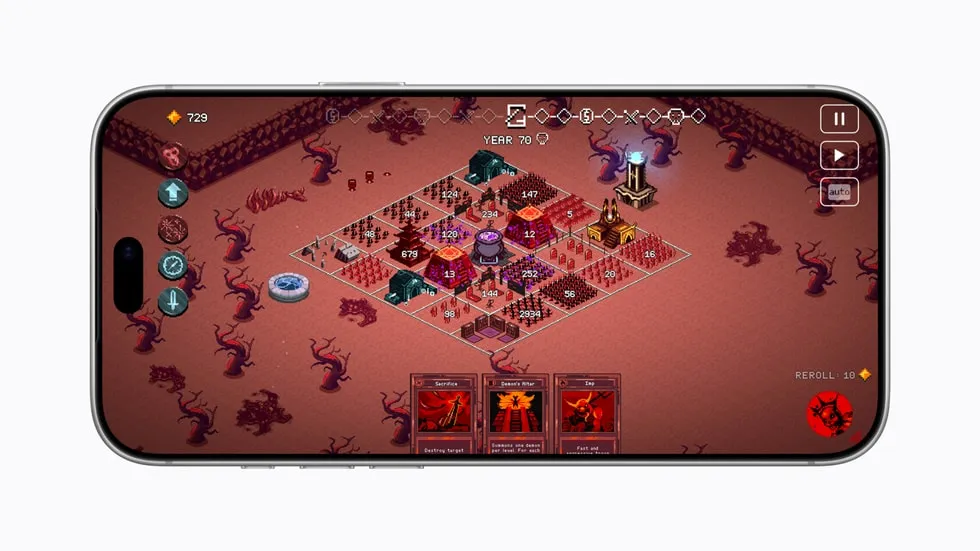 Игровой экран 9 Kings на iPhone