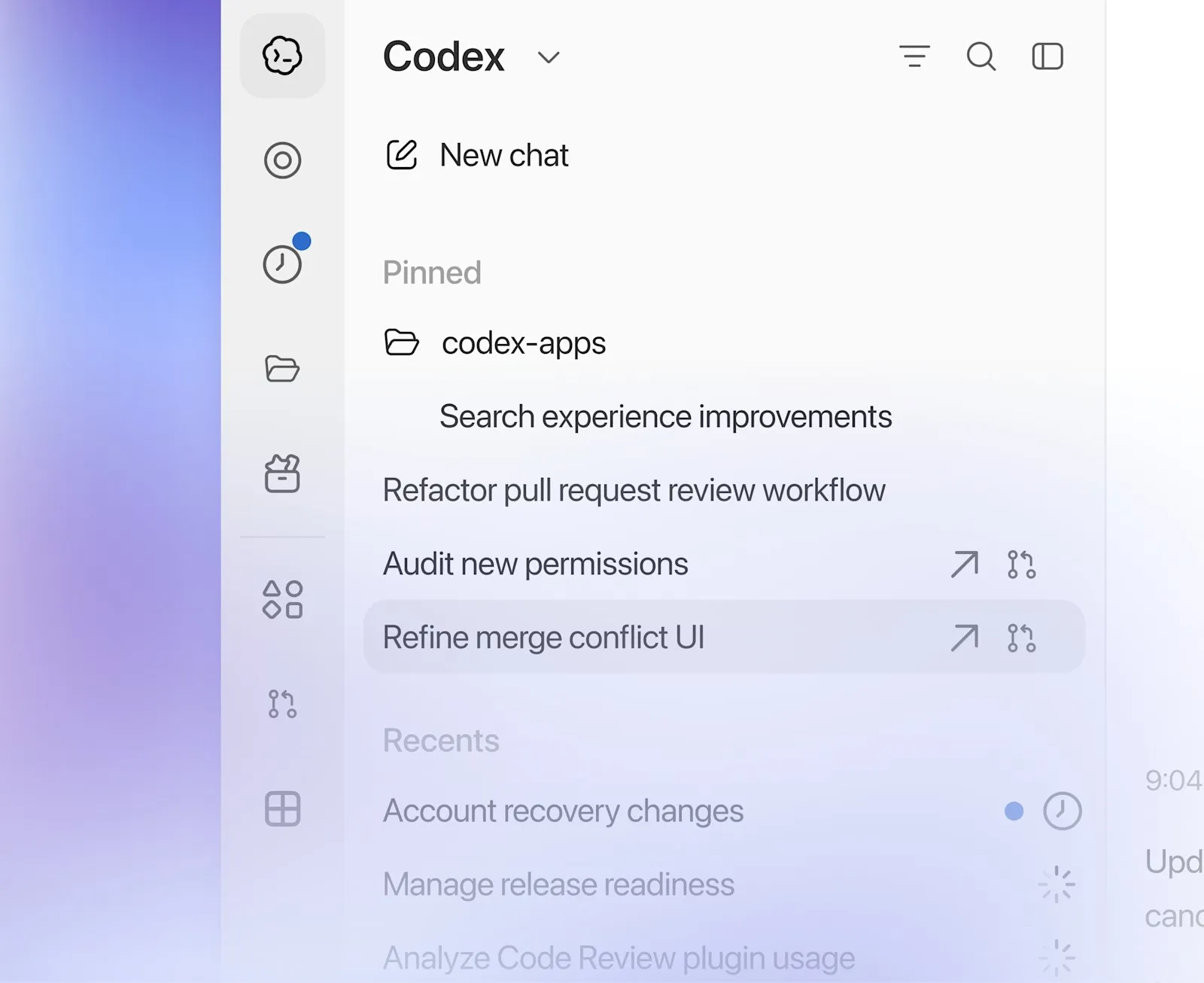 Codex в приложении ChatGPT для компьютера