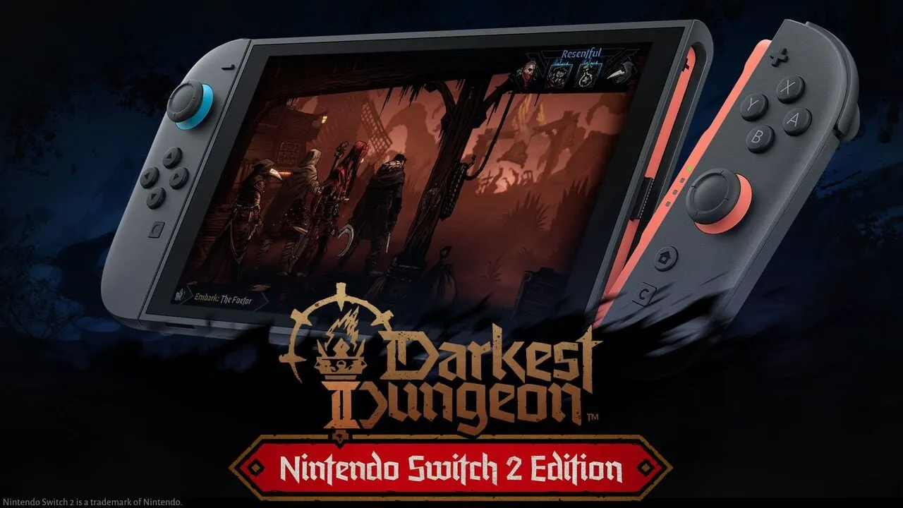 Darkest Dungeon II Nintendo Switch 2 Edition на консоли