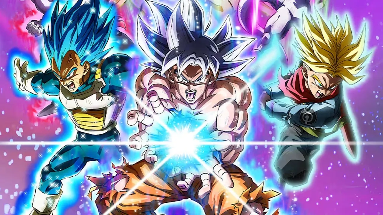 Вегета, Гоку и Транкс на арте Dragon Ball: Sparking! ZERO