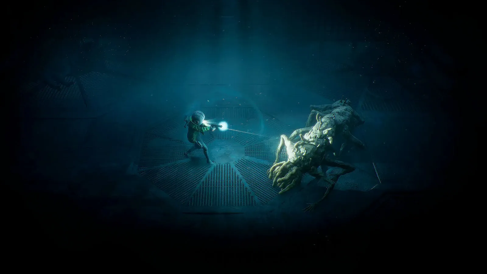 Бой с подземным чудовищем в End of Abyss