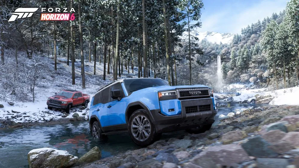 Зимнее бездорожье Японии в Forza Horizon 6