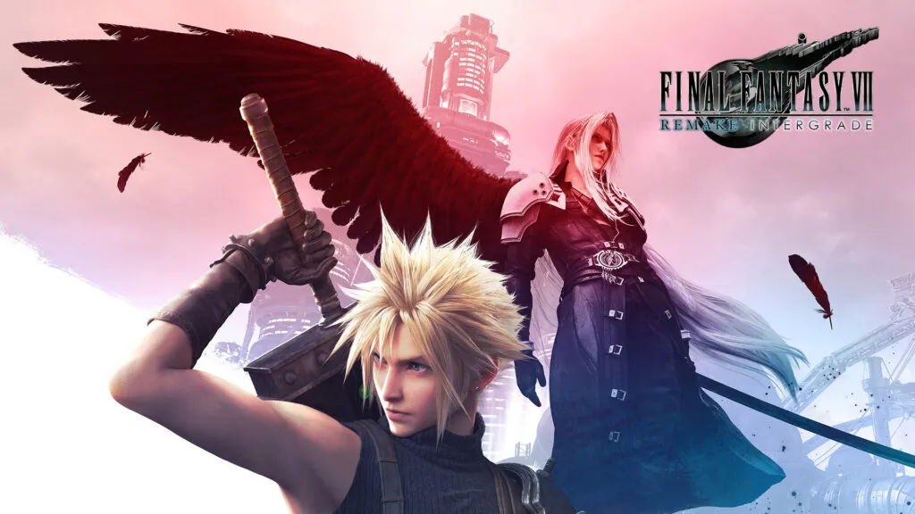 Ключевой арт Final Fantasy VII Remake Intergrade: Клауд и Сефирот