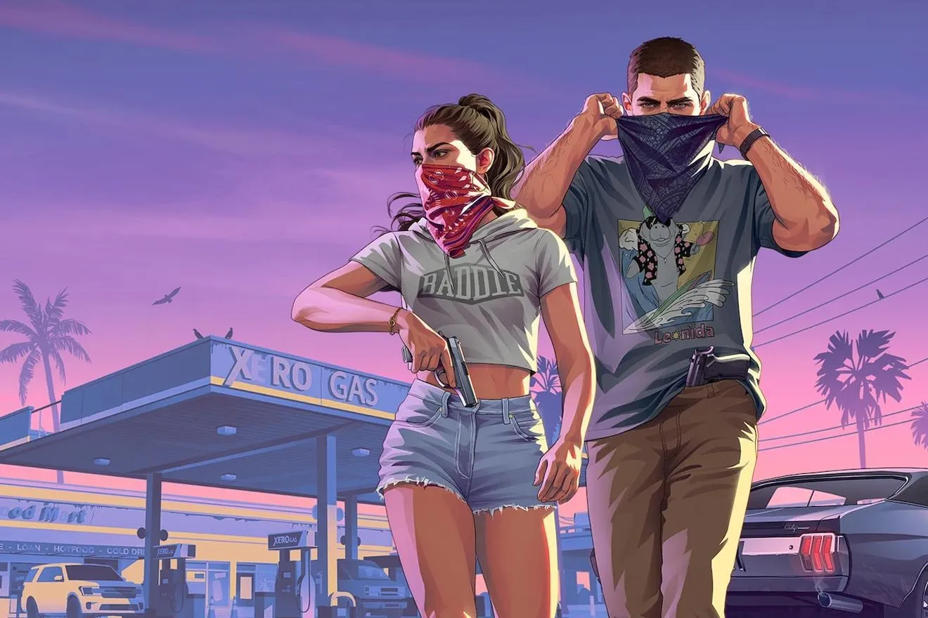 Джейсон и Лусия, арт GTA 6
