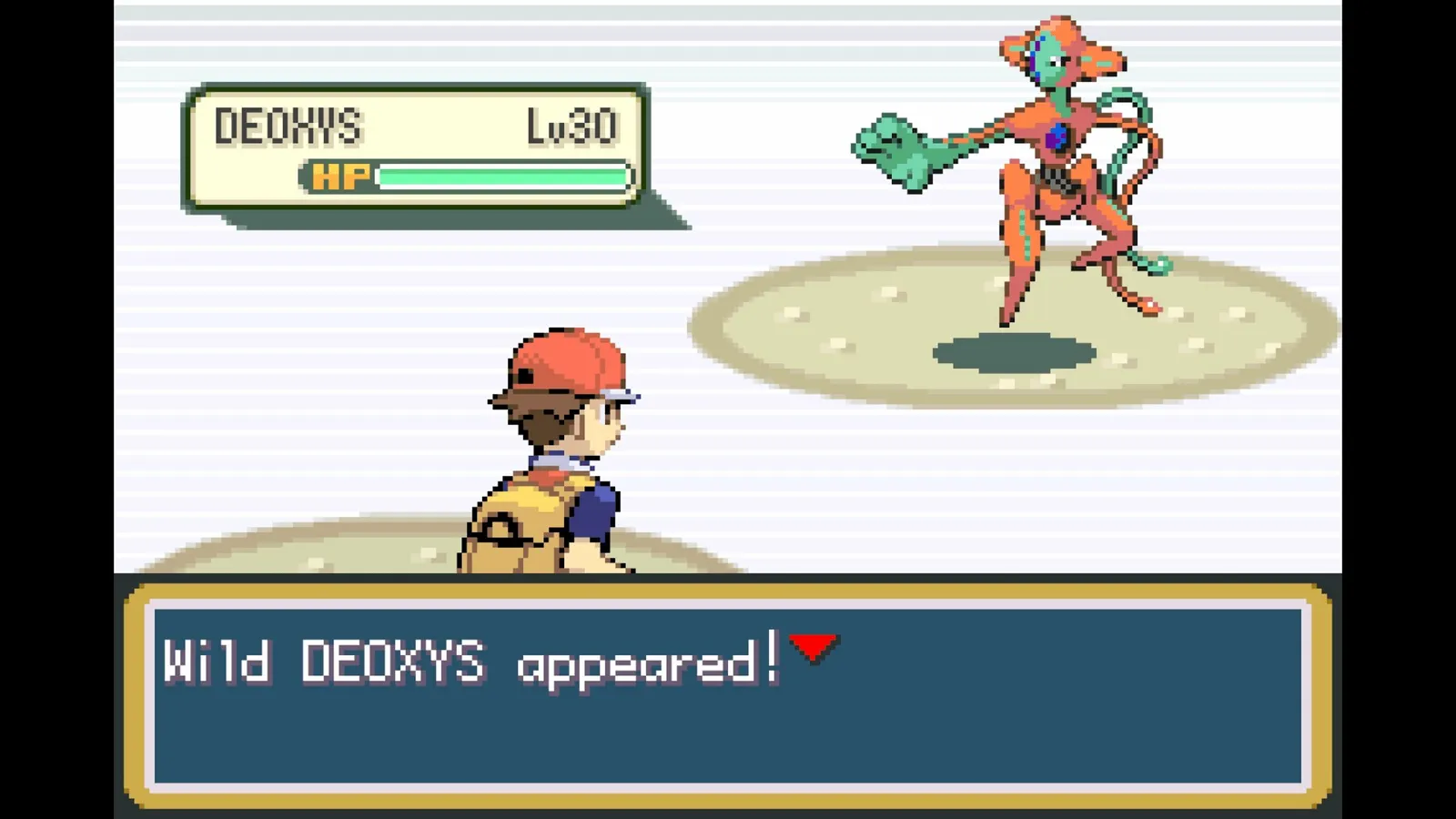 Встреча с Деоксисом в FireRed и LeafGreen