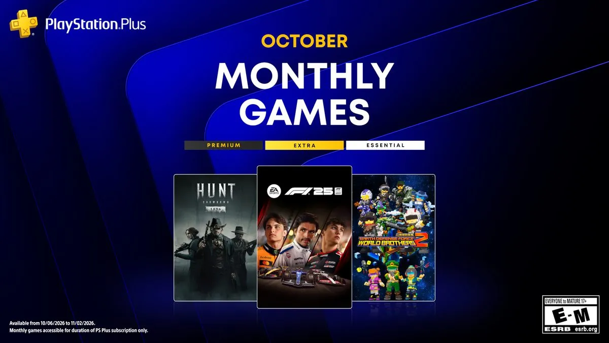 Игры месяца PS Plus на октябрь 2026