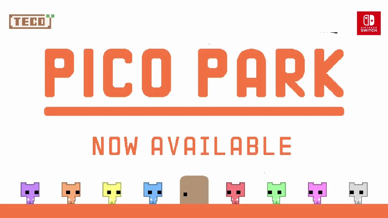 Заставка оригинальной Pico Park на Nintendo Switch