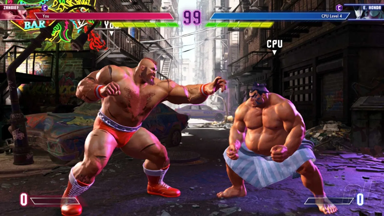 Зангиев и Хонда в новых расцветках в Street Fighter 6