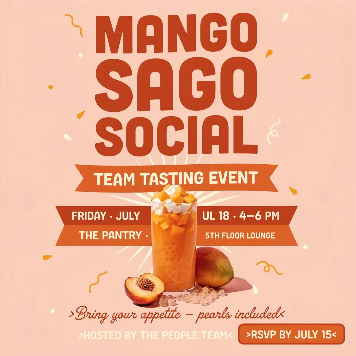 Афиша Mango Sago Social из разбора Ideogram 4.0
