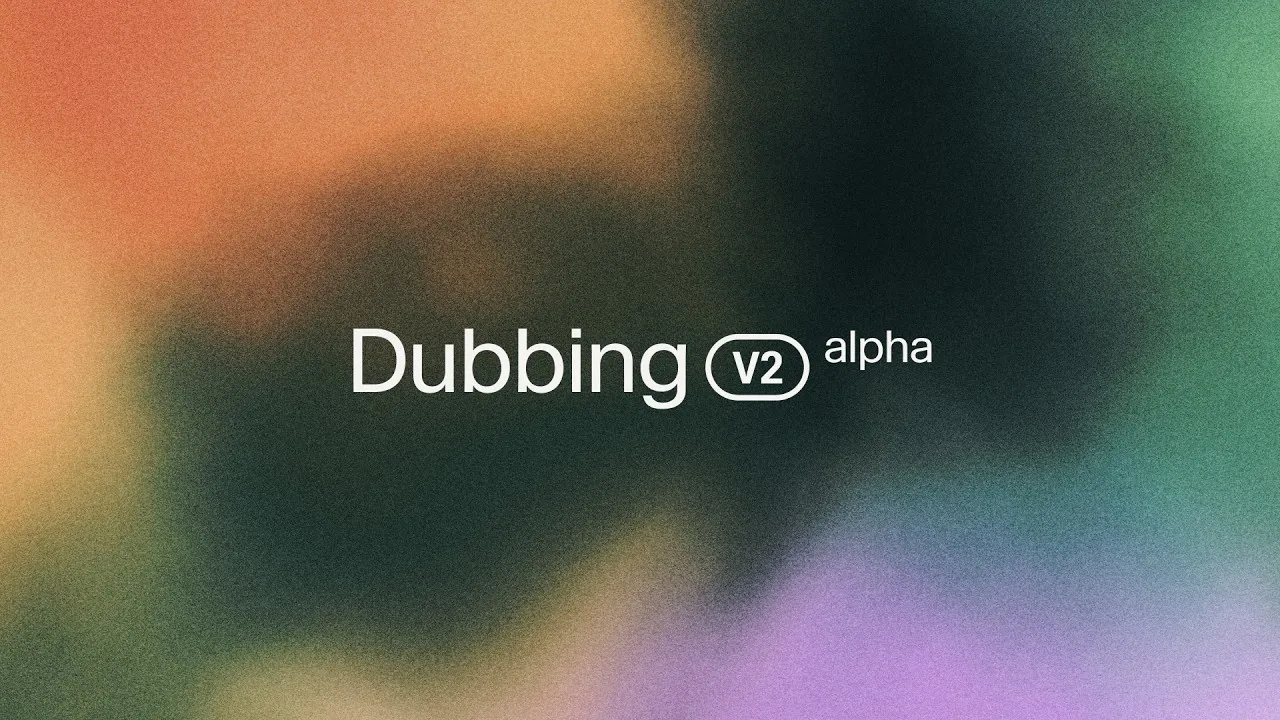 Видео ElevenLabs о Dubbing v2
