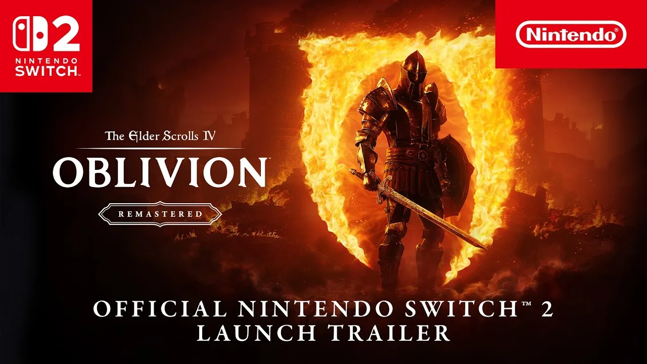 Трейлер Oblivion Remastered для Switch 2