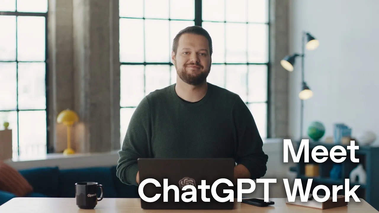 Видео OpenAI о ChatGPT Work