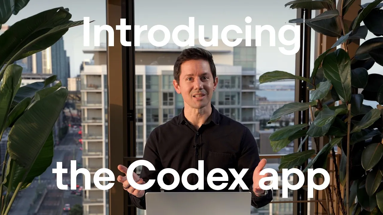 Видео OpenAI о приложении Codex