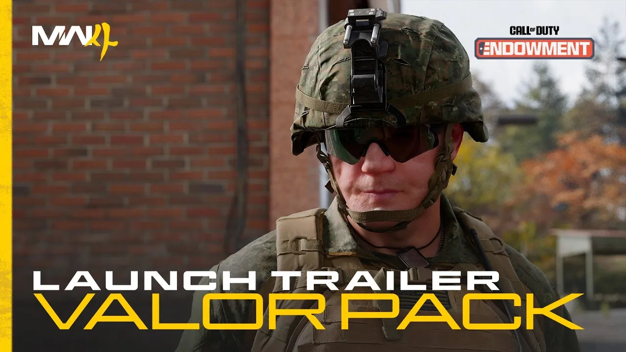 Трейлер набора Valor Pack для Modern Warfare 4