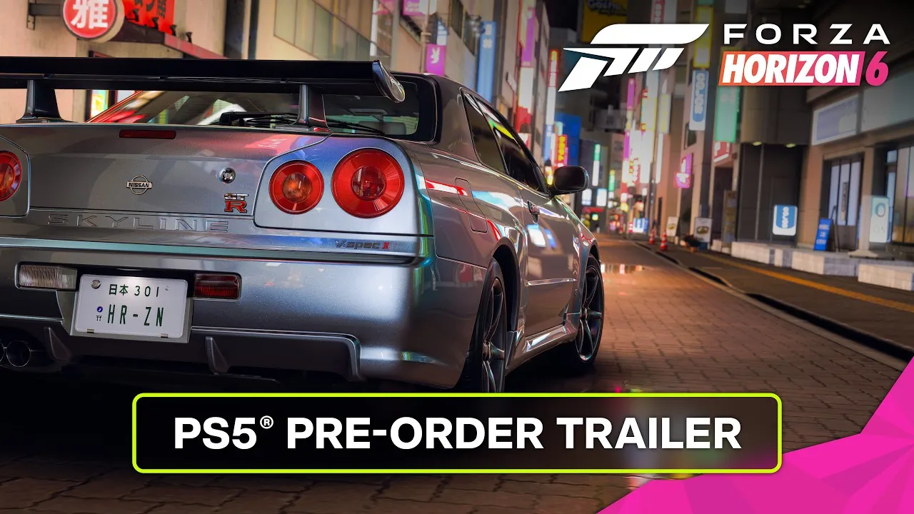 Трейлер предзаказа Forza Horizon 6 на PS5