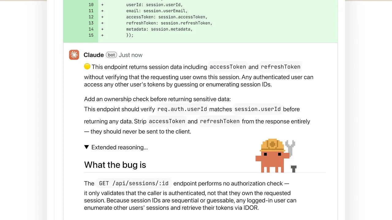 Видео Claude о Code Review