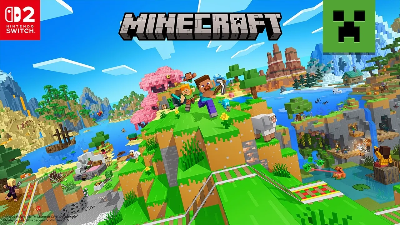 Трейлер Minecraft для Nintendo Switch 2