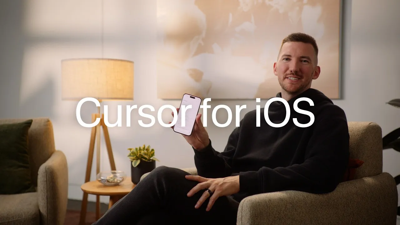 Видео Cursor о приложении для iOS