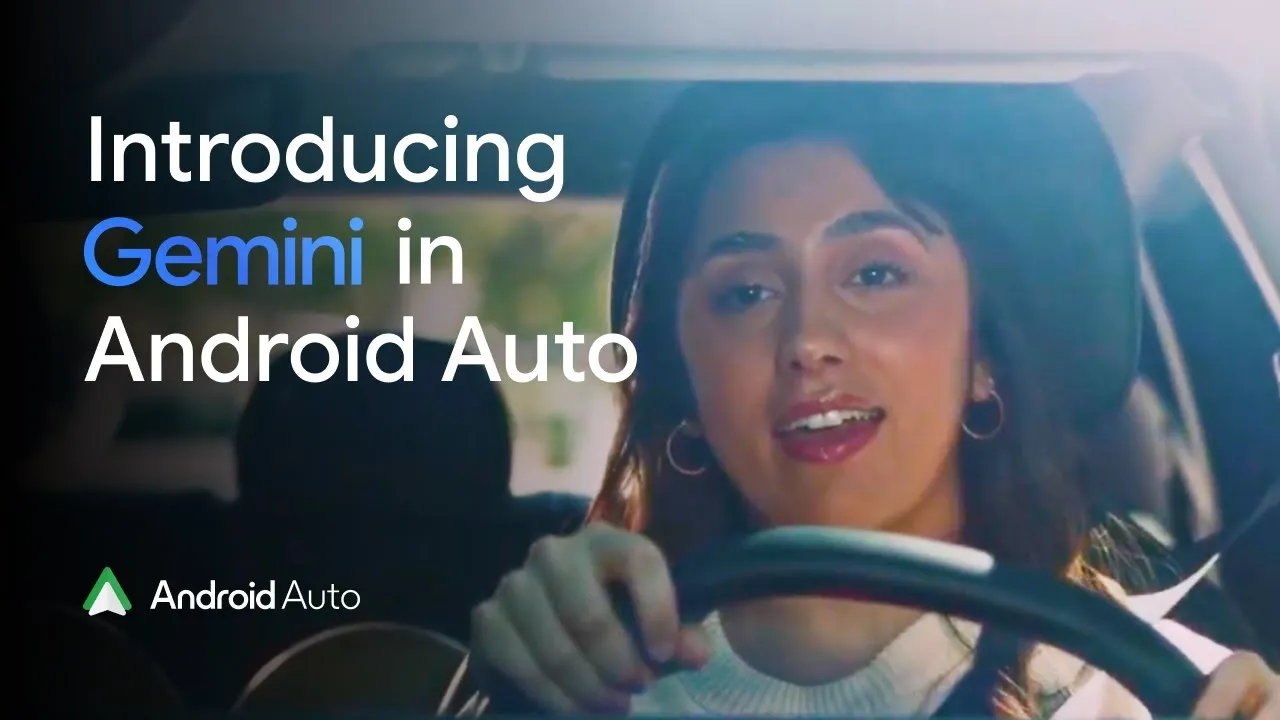 Видео Android о Gemini в Android Auto