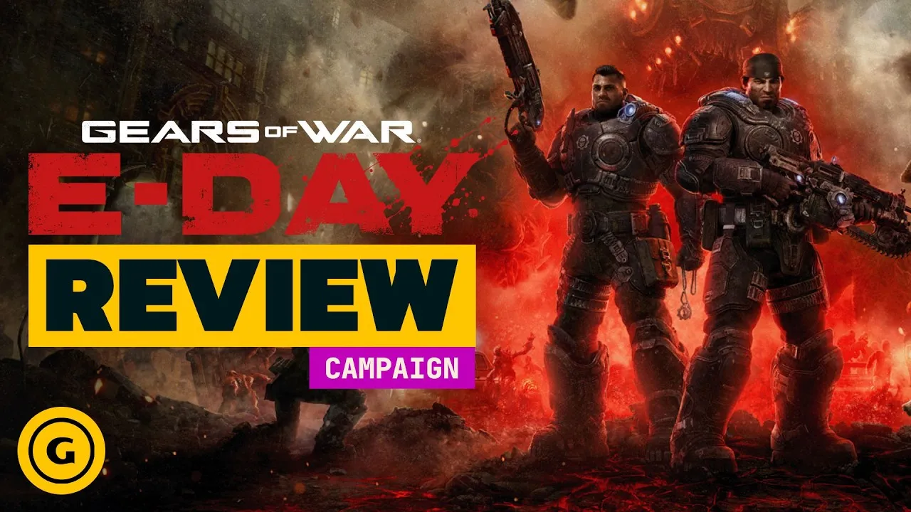 Обзор кампании Gears of War: E-Day от GameSpot