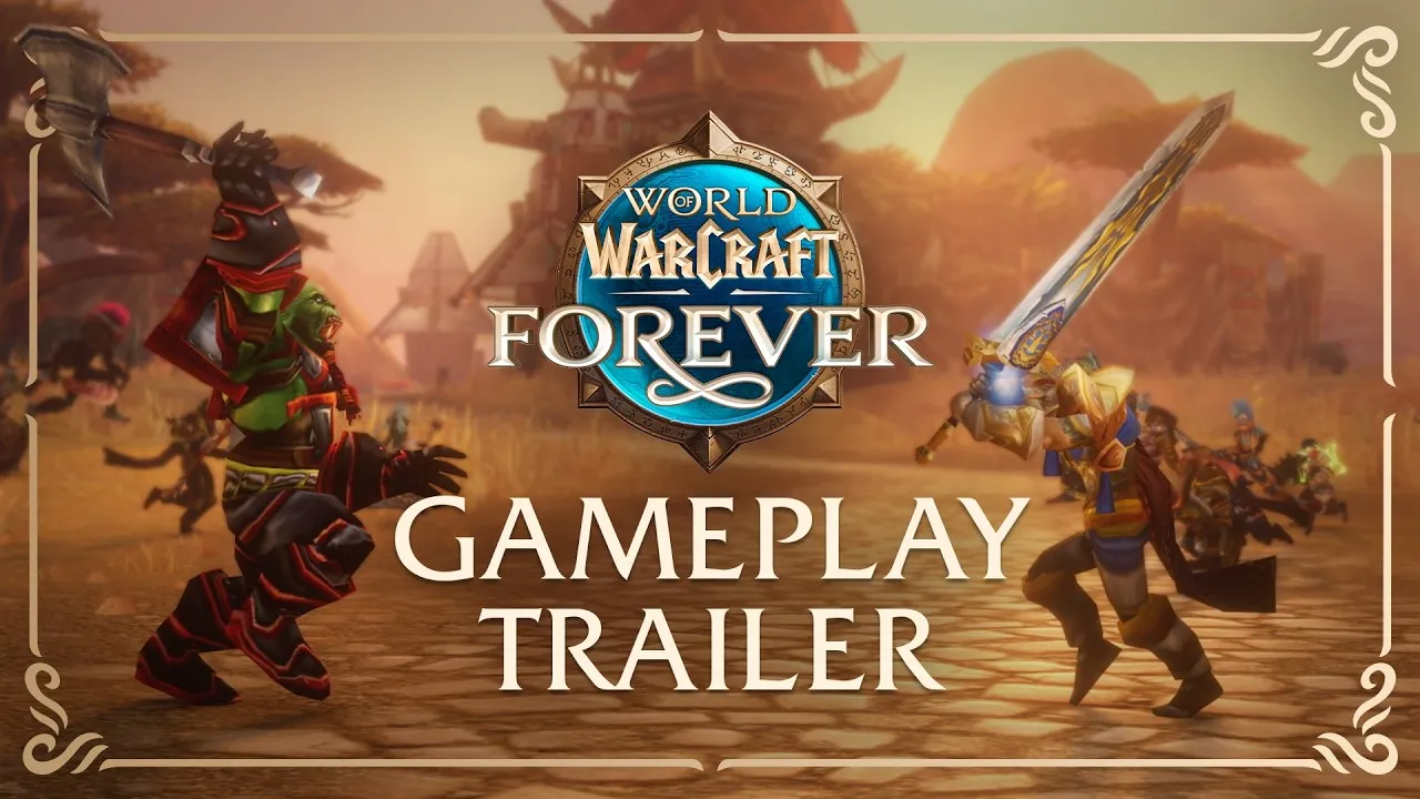 Геймплейный трейлер WoW: Forever