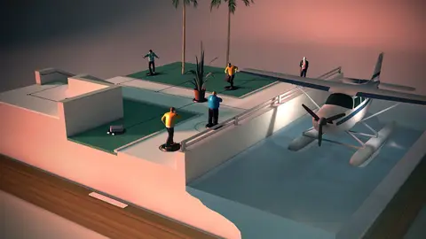 Hitman GO: скриншот 3